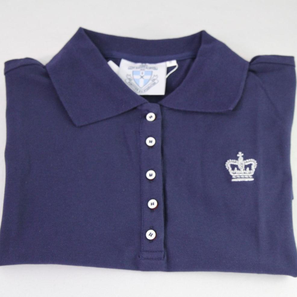 Supporter Polo with Silver Crown embroidery