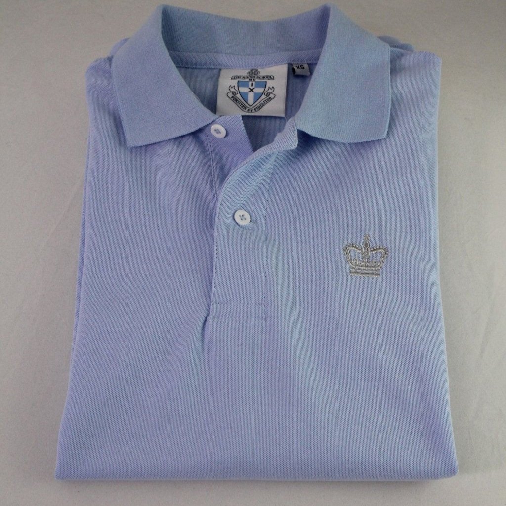 Supporter Polo with Silver Crown embroidery
