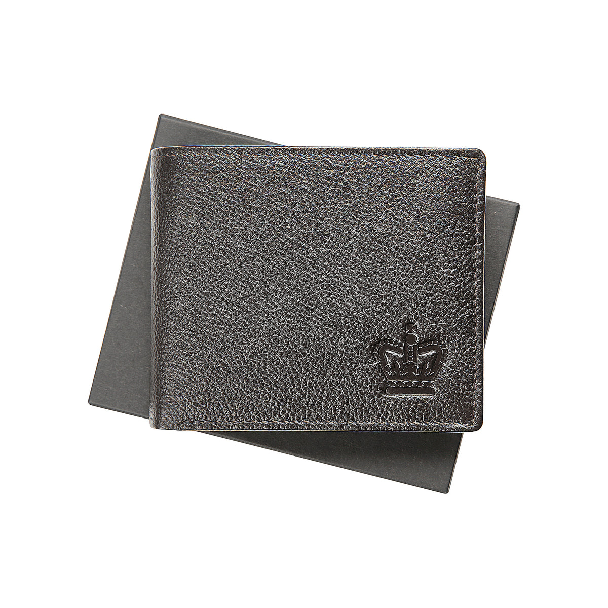 King&#39;s Crown Leather Wallet