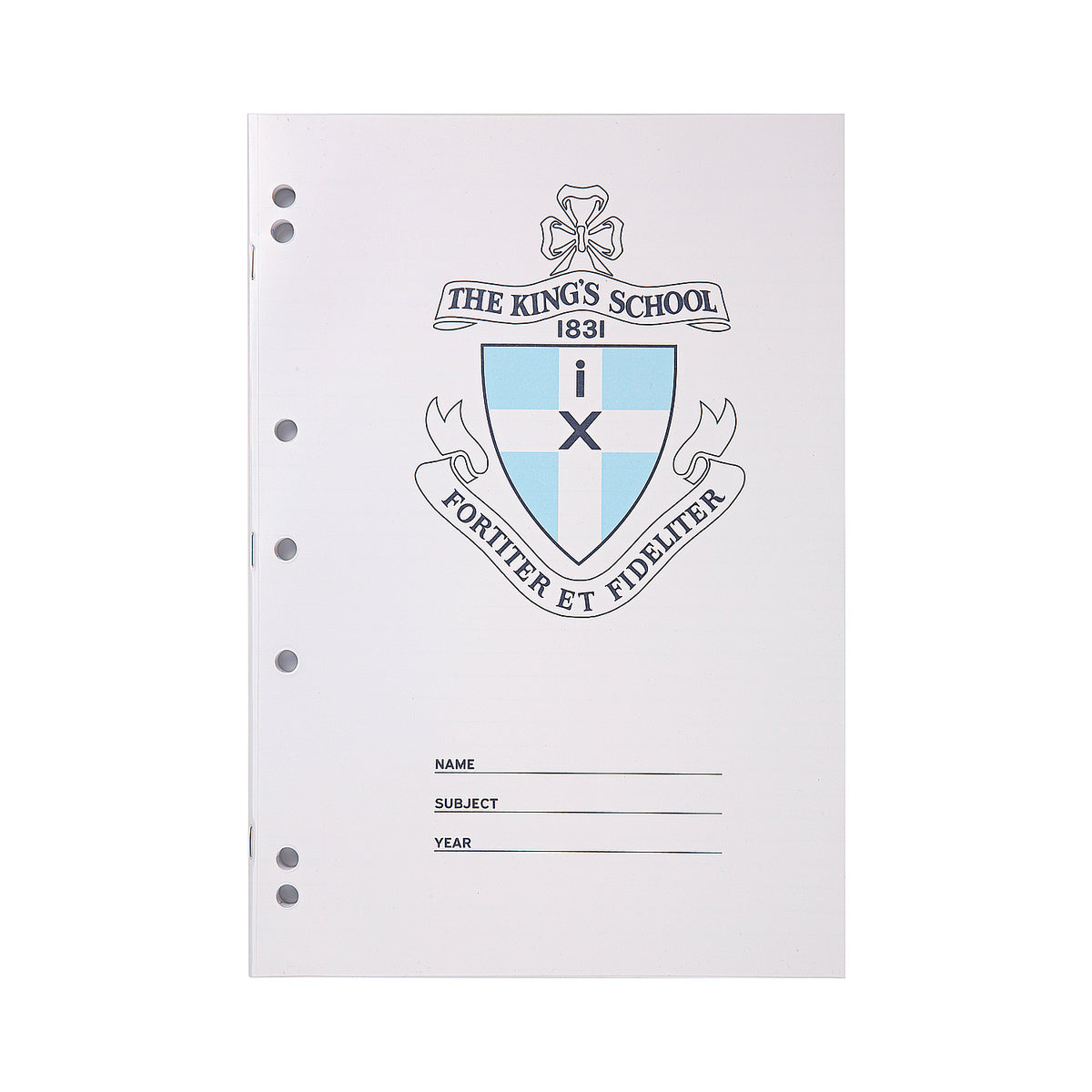 Binder  Book Crested A4